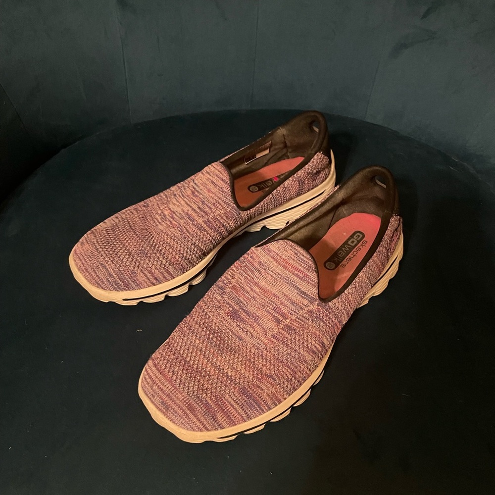 Skechers GOwalk 2 Multicolor Knit Shoes